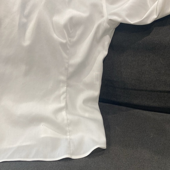 No Iron Wht Business Shirt - Picture 8 of 12